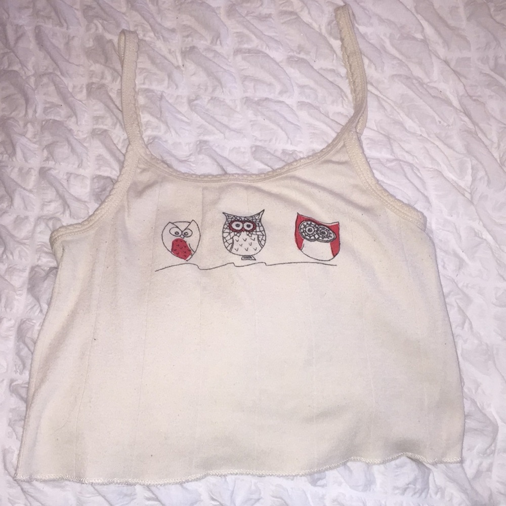 Three owl urban outfitters cop top